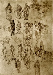 Verschiedene Entwürfe zu Heiligen